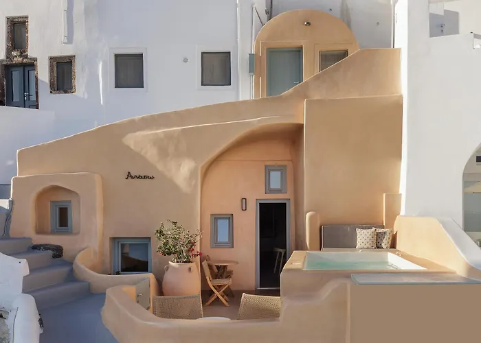 Annouso With Hot Tub By Caldera Villa