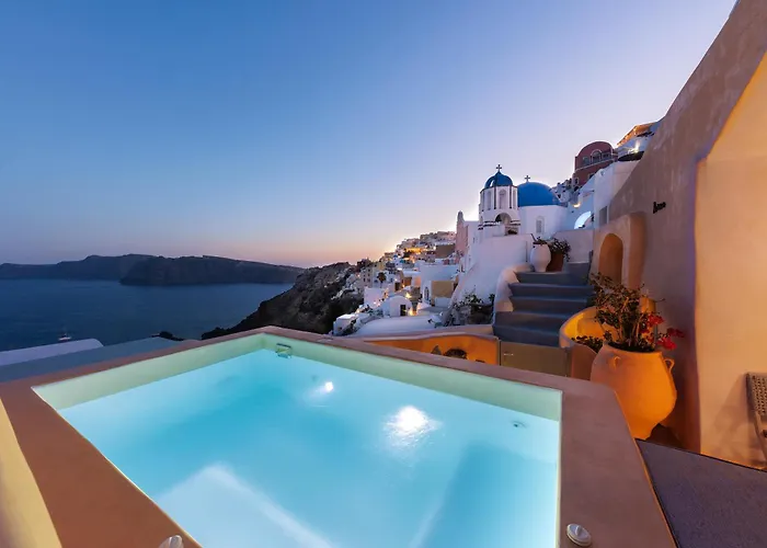 Annouso With Hot Tub By Caldera Villa Oia