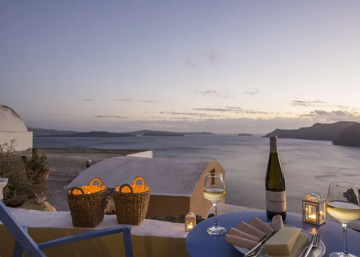 Annouso With Hot Tub By Caldera * Oia