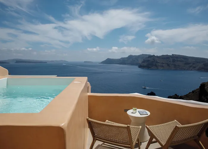 Villa Annouso With Hot Tub By Caldera *